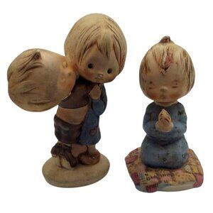 Vintage Goebel Betsey Clark Hallmark 1972 Friends Porcelain Figurines Set Of 2